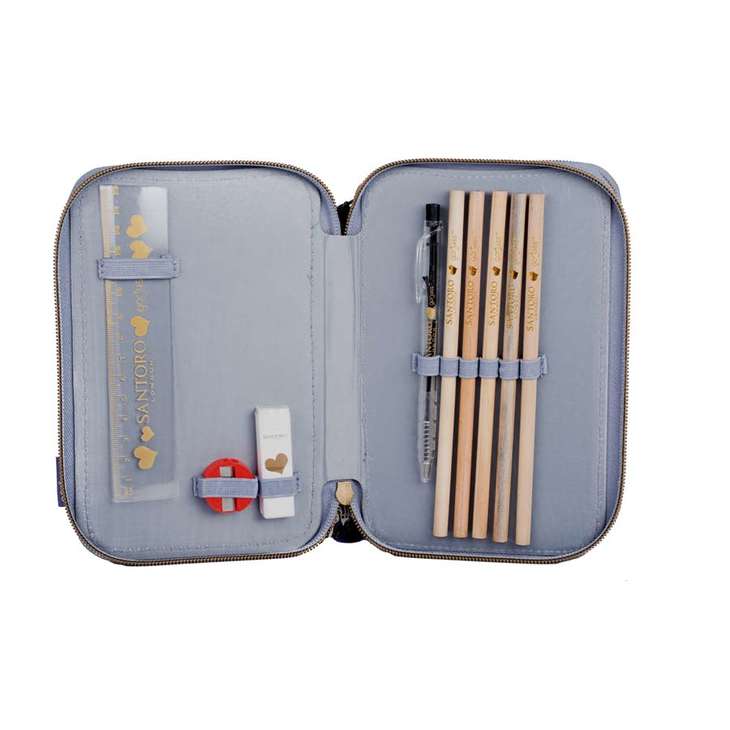 Santoro London Dvoukomorový penál s vybavením Gorjuss Under My