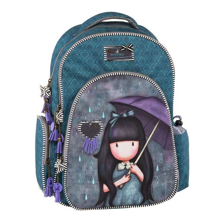 Santoro London Batoh školní 18l Gorjuss Under My Umbrella
