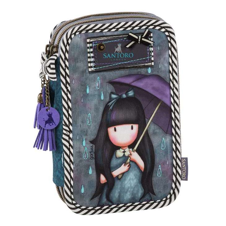 Santoro London Dvoukomorový penál s vybavením Gorjuss Under My