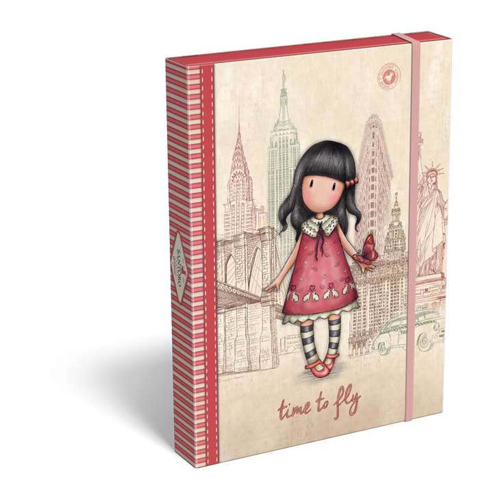 Santoro London Box na sešity A4 Gorjuss Time To Fly PERIPETIE.cz