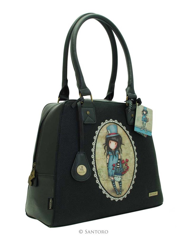 Santoro London Kabelka do Ruky Gorjuss The Hatter PERIPETIE.cz