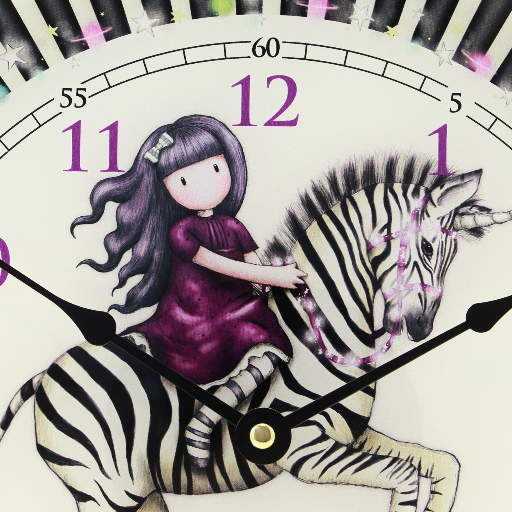 Santoro London Nástěnné Hodiny Gorjuss The Dark Streak PERIPETIE.cz